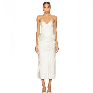 ILARIA CORSET MIDI DRESS